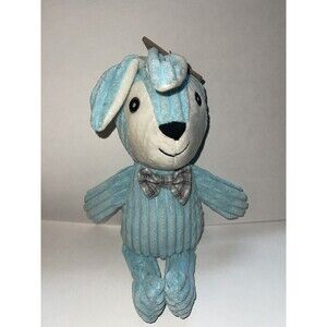Pally Paws Blue Bunny Rabbit Squeaky Dog Toy New